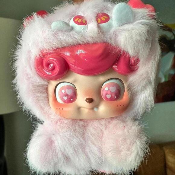 POP MART Other - JOTOYS Q.kid Emotional Hairy Monsters Plush Blind box - Confirmed Affection